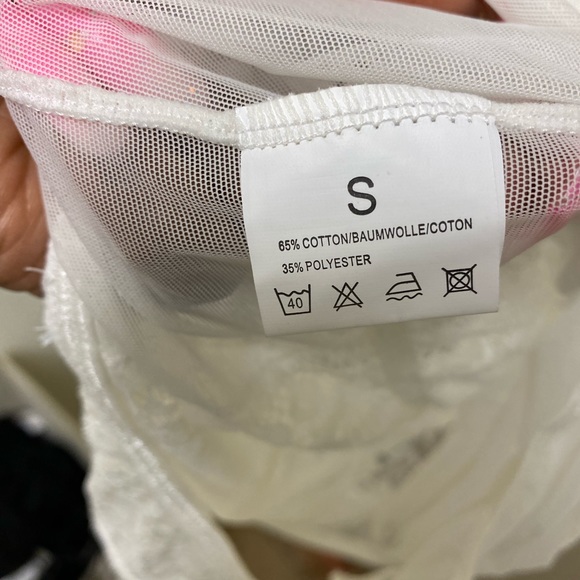 NEW!! Aranmei Eyelash Lace bodysuit snap crotch (NWOT)💕 - Picture 5 of 5